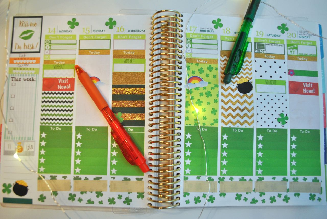 Plan With Me- March 2016 + FREE PRINTABLE - Katie Actually